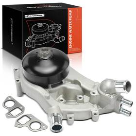 Apwp0117 A-premium Water Pump W/ Thermostat Compatible With Chevy Gmc And Cadillac
