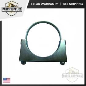 Dx004484 Aftermarket F286506 5 Inch Stainless Steel Exhaust Flat Band Clamp For Semi And Heavy-duty Truck