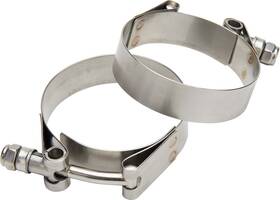 18355 Allstar Performance T-bolt Band Clamps 4-1/4in To 4-5/8in
