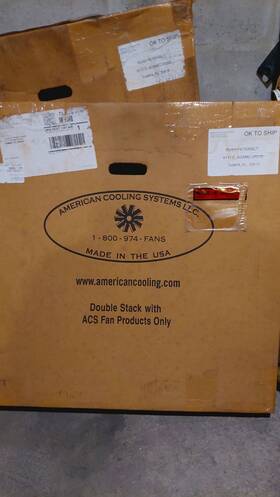 00325v27 American Cooling Systems 28 Inch 11 Blade Fan