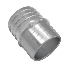 Bdzmc-bc-064 Bdzmc 1-1/2ftft To Hose Barb Splice Coupler Aluminum 1.96 1.58 Inch Silver