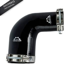 Bek-90 Bekelan Wg38-50black 90 Degree 1.5 Inch To 2 38-50mm Elbow Hose
