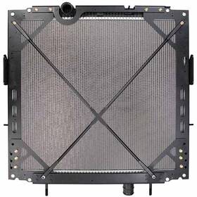 12363-sb Bestfit Trucks Peterbilt And Kenworth Plastic Aluminum 2 Row Radiator With Frame 34 X 38.75 Inch