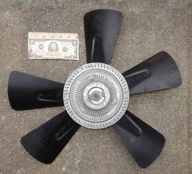 06949 Buick Correct 1971 1972 Skylark 20 Inch 455 Engine 5 Blade Ac Clutch Fan Oem