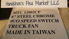 Cf-712 Octane Lighting Steel Blade Chrome Dash Panel Fan See Description