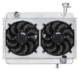 Chv710k Cold Case Radiators 56-60 Chevrolet Corvette Dual Fan Aluminum Radiator Kit