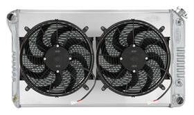 Gma42ask Cold Case Radiators 68-77 A-body Radiator With Dual 14in Fan Kit