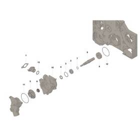 2882145 Cummins Engine Water Pump Kit For