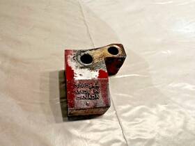 3680444 Cummins 04-2007 Isx 14.9l Dohc Diesel Engine Air Compressor Bracket Oem