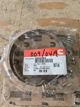 3926704 Cummins Genuine New Oem T Bolt Clamp