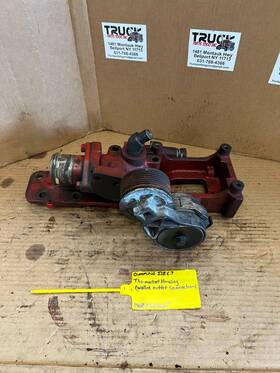 3957215 Cummins Isb 6.7 Thermostat Housing Water Outlet Connection Used Pn#