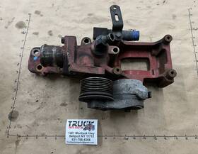 4930262 Cummins Isb 6.7 Thermostat Housing Belt Tensioner Bracket - Used P/n