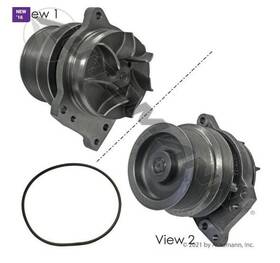 800.3684450 Cummins Qsx Water Pump 3732587