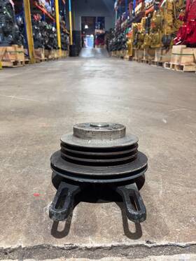 8929218 Detroit 8929211 Oem Diesel Engine Fan Pulley With Bracket