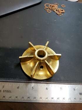 5135598 Detroit Diesel Oem Water Pump Impeller