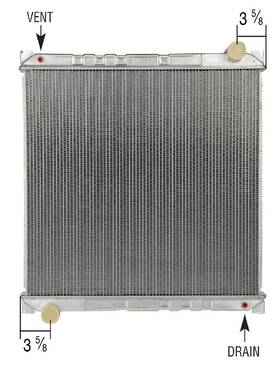Hdc010084 Ford For F700 Radiator Us