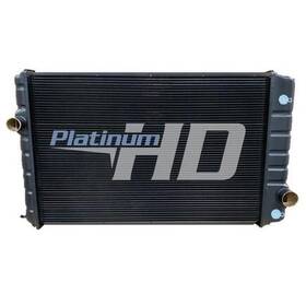 Hdc010087sk Ford 1996 1998 L8000 Series Copper / Brass Radiator With Oil