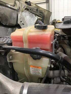 3446377 Freightliner 2214717 Cascadia 113 Radiator Overflow Tank
