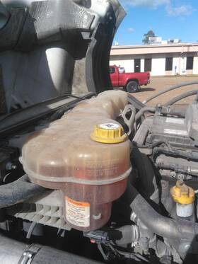3604753 Freightliner 2355687 Cascadia 126 Radiator Overflow Tank