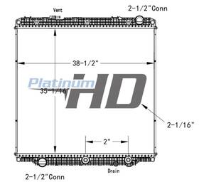 800-38634 Freightliner 2401771 2017 And Up Cascadia Radiator