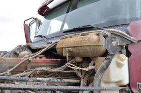 1858008 Freightliner 870849 Century 120 Radiator Overflow Tank