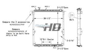 Hdc010117pafb Freightliner For Cascadia Radiator Us