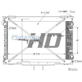 Hdc010965paf Freightliner 2010 2018 M2 Series Plastic / Aluminum