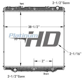 Hdc011225p Freightliner Cascadia Radiator Assembly 3251269