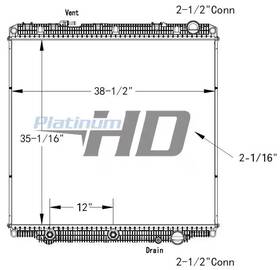 800-38803 Freightliner Hdc011226 2017 And 2022 Cascadia Radiator