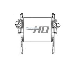801-15721 Freightliner Hdh010816 2018 And Up Business Class M2 Charge Air Cooler
