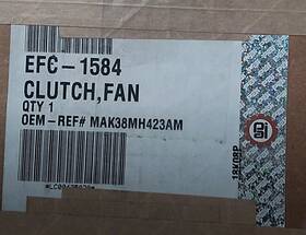 Efc-1584 Genuine Pai Clutch Fan