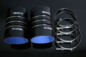 Gmr4x6 Gmrtec 4 Inch X 6 Silicone Hump Hose Pair Charge Air Cooler With Clamps Set Black