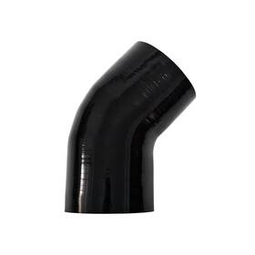 Myko-2017058-3-45 Haturmyko Id 3 Inch 76mm 45 Degree Silicone Elbow Black