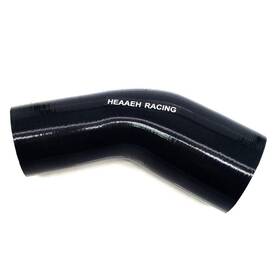 Usjx01b Heaaeh Racing 45 Degree Id 2.75 Inch To 3.0 4ply Elbow 70-76mm Black