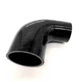 Usjx01c-bk Heaaeh Racing 90 Degree Id 2.75 Inch To 3.0 4ply Reducer 70-76mm Black