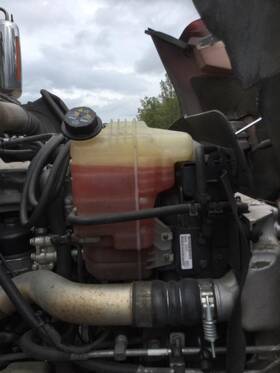 2659594 International 1593382 2014 Prostar 113 Radiator Overflow Tank