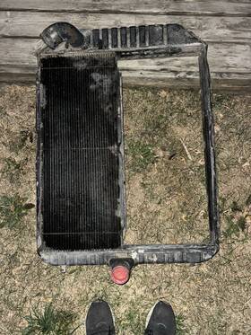 2029208c91 International International/navistar 4700 Series Half Core Radiator T444e