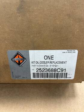 2523688c91 International Genuine Oem Oil Cooler Replacement Kit C6