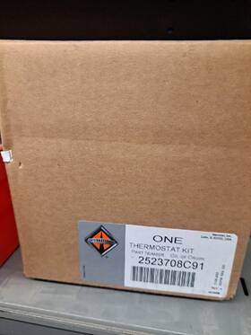 2523708c91 International Genuine New Oem Thermostat Kit