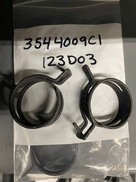 3544009c1 International Genuine New Oem Clamp Heat Exchanger 40mm - Pack Of 4