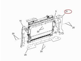 4270885c91 International Genuine New Oem Hx Shield Rad Recirc Seals Assy