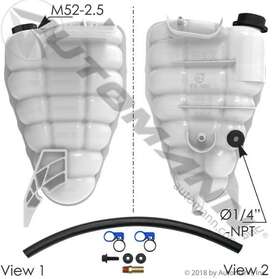 575.10311 International Radiator Overflow Tank 3543802