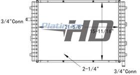 Hdc011262pa International For Re Radiator 3896125