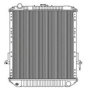 Hdc010086 Isuzu Npr Radiator Assembly 1389461
