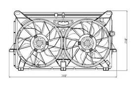 Gm3115211 Keystone Chevrolet 7.3 L Fan Cooling 2420551