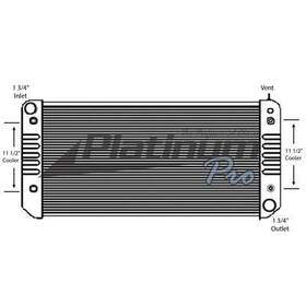 Hdc010273 Keystone Gmc C8500 Radiator Assembly 1394608