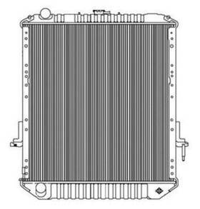 Hdc010284 Keystone Isuzu Npr Radiator Assembly 1390965