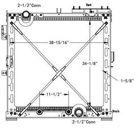 Hdc011265paf Keystone International Lt Radiator Assembly 3293465