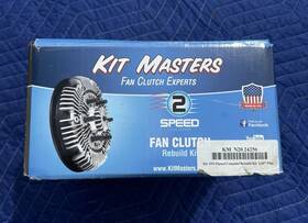 N20-24256 Kit Masters 2 Speed Fan Clutch 2.56 Inch Pilot #n20 24-256 As Is