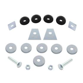 Laformo Lfmot001409 Radiator Core Support Mounting Kit Compatible With Chevy Gmc Truck 1960 1961